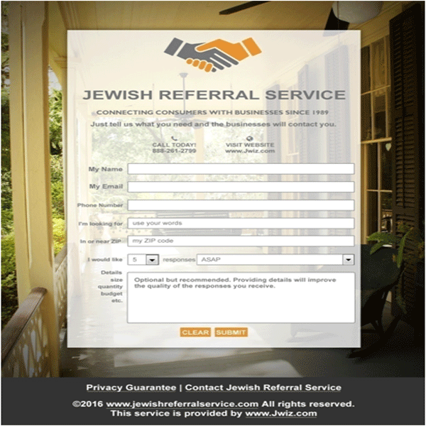 JWiz Referral Service